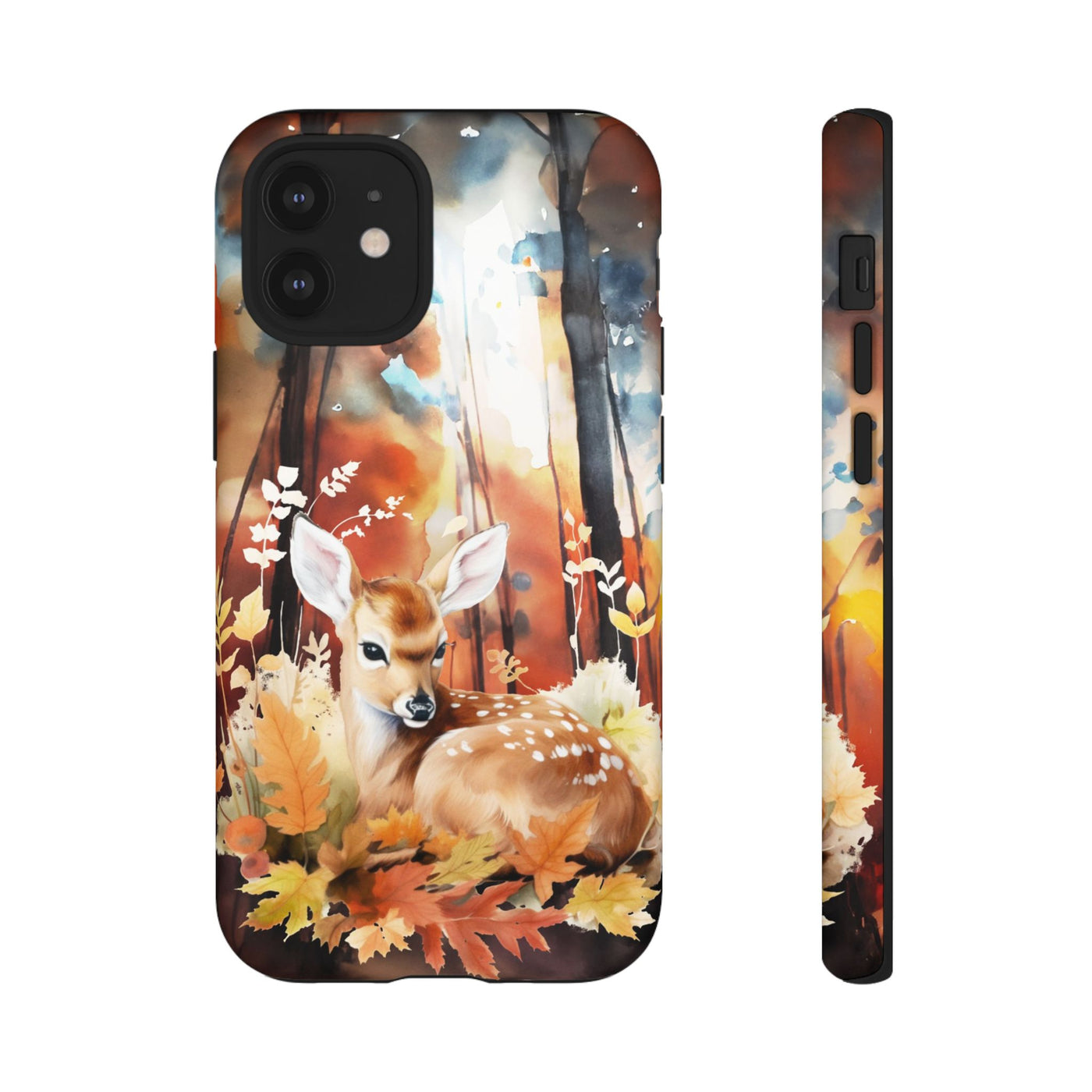 Autumn Fall Deer Forest Gift for Her Cute Phone Case for, Samsung Galaxy S24, S23, S22, S21, IPhone 16 Case | Iphone 15, Iphone 14, IPhone 13 Case