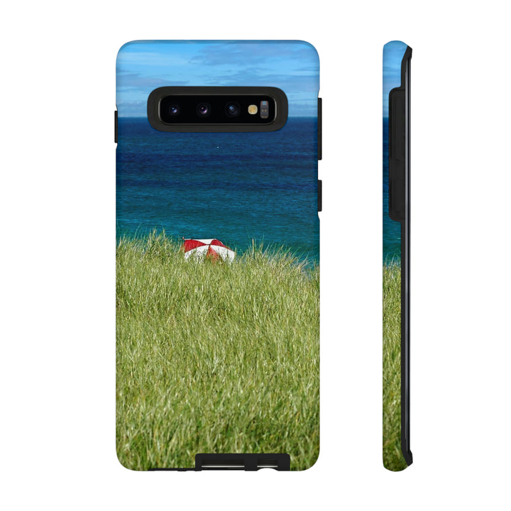 Cute Samsung Phone Case | Aesthetic Samsung Phone Case | Beach Umbrella | Galaxy S23, S22, S21, S20 | Luxury Double Layer | Cool - Studio40ParkLane