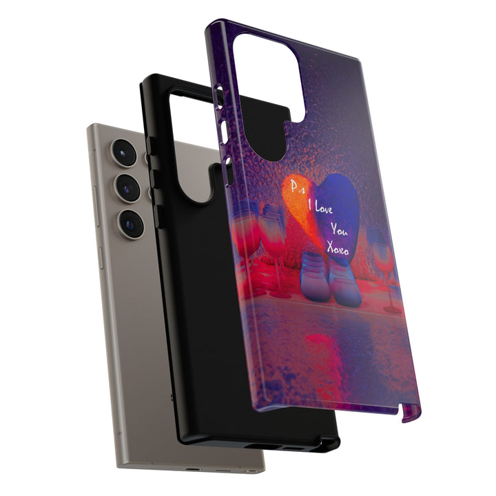 Cute Samsung Case | Cool Iphone Case | PS I love You - Heart, Samsung S24, S23, S22, S21, IPhone 15 Case | Iphone 14 Case, Iphone 13 Case - Studio40ParkLane