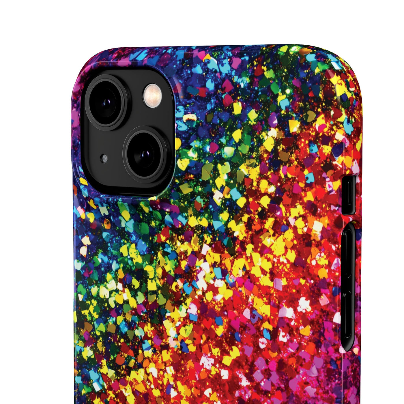 Snap Non-Glitter Muted Color Play on "Faux" Glitter Effect Cute Phone Cases for Samsung and Iphone, 16, 15, 14, S24, S23, S22, S21, S20, Plus and Ultra