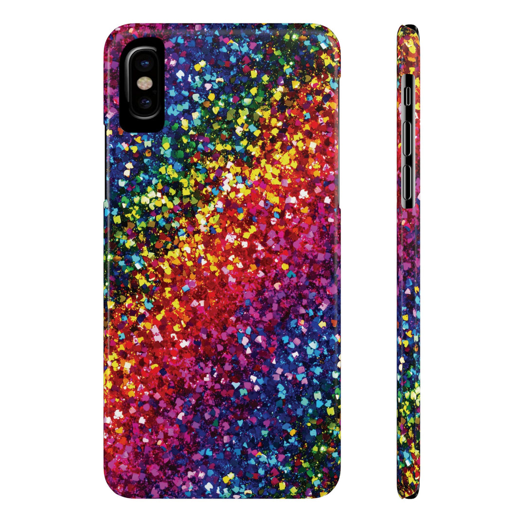 Slim Non - Glitter Muted Color Faux Play on Glitter Effect Gift for Her Cute Phone Cases for Iphone 16 Pro Max | iPhone 15 Case | iPhone 15 Pro Max Case, Iphone 14, Iphone 14 Pro Max, Iphone 13 12 11 8 7 - Studio40ParkLane