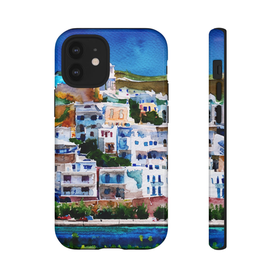 Impact Resistant, Greece House, Cute Phone Cases for Samsung S24, S23, S22, S21, IPhone 15 pro Iphone 14 pro Iphone 13 IPhone 12 Iphone 11 - Studio40ParkLane