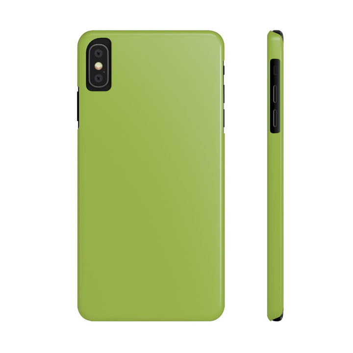 Slim Chartreuse Green Gift for Her Aesthetic Cute Phone Case for Iphone 16 - | iPhone 15 Pro Max Case | iPhone 14 Case 13 12 11 10 9 8 7 - Studio40ParkLane