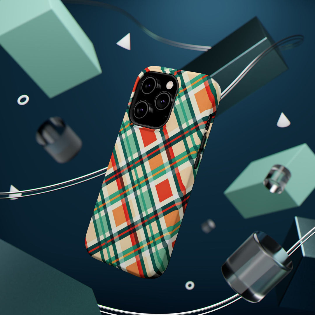Checkered Plaid Magsafe Gift for Her Cute Phone Case for Iphone, | iPhone 16 | iPhone 15 Pro Max, Iphone 14 Pro Max, 13 12 11 10 9 8 7 - Studio40ParkLane