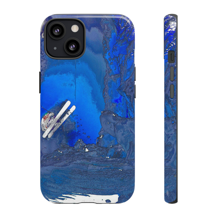 Cute IPhone Case | iPhone 15 Case | iPhone 15 Pro Max Case, Iphone 14 Case, Iphone 14 Pro Max Case IPhone Case for Art Lovers, Skiing Mountain - Studio40ParkLane