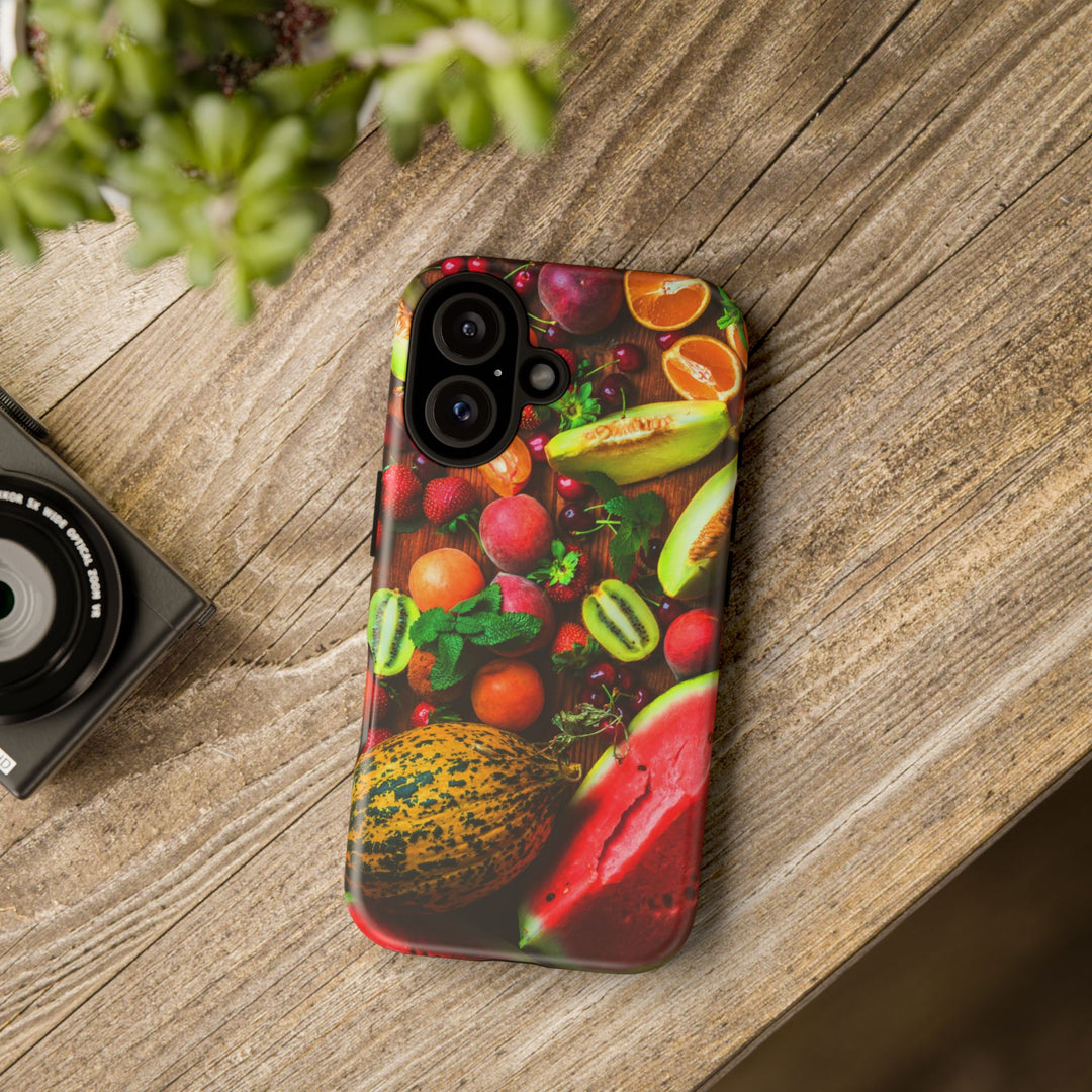 Fall Fruit Collage Cute Phone Case for, Samsung Galaxy S24, S23, S22, S21, IPhone 16 Case | Iphone 15, Iphone 14, IPhone 13 Case Mom Dad Gift - Studio40ParkLane