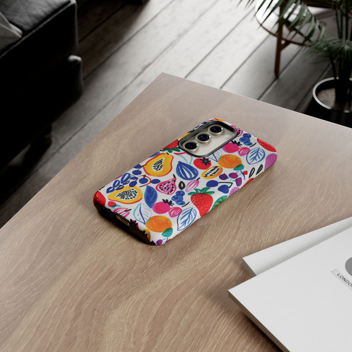 Summer Fruit Cute Tough Phone Case - For Apple iPhone Case 17, 16, 15 Pro Max, 14 Plus, 13 Pro, 12, Samsung Galaxy S26, S25, S24 Plus Ultra - Studio40ParkLane