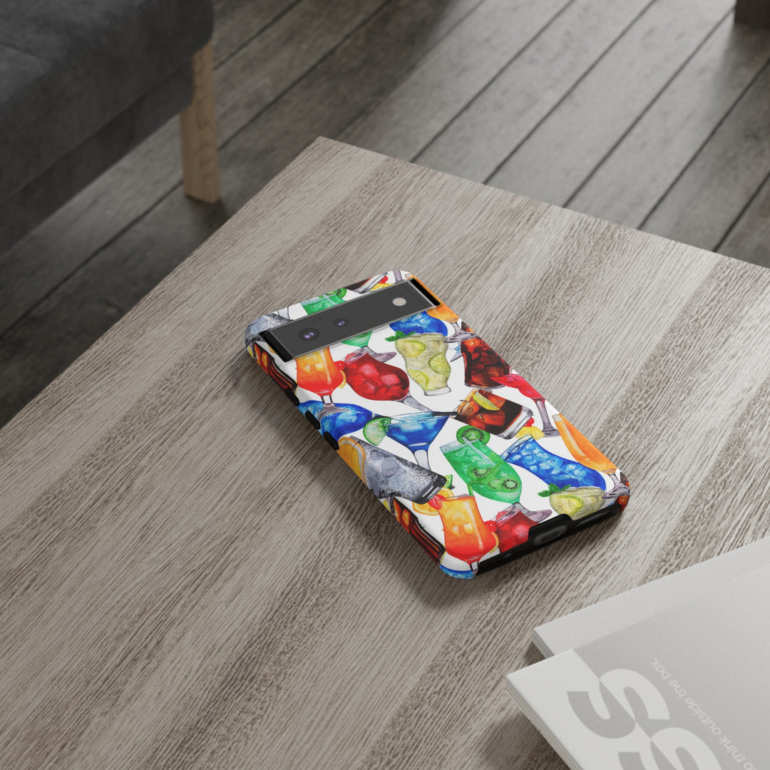 Cute Samsung Case | Cool Iphone Case | Summer Fruit Cocktail, Samsung S24, S23, S22, S21, IPhone 15 Case | Iphone 14 Case, Iphone 13 Case - Studio40ParkLane