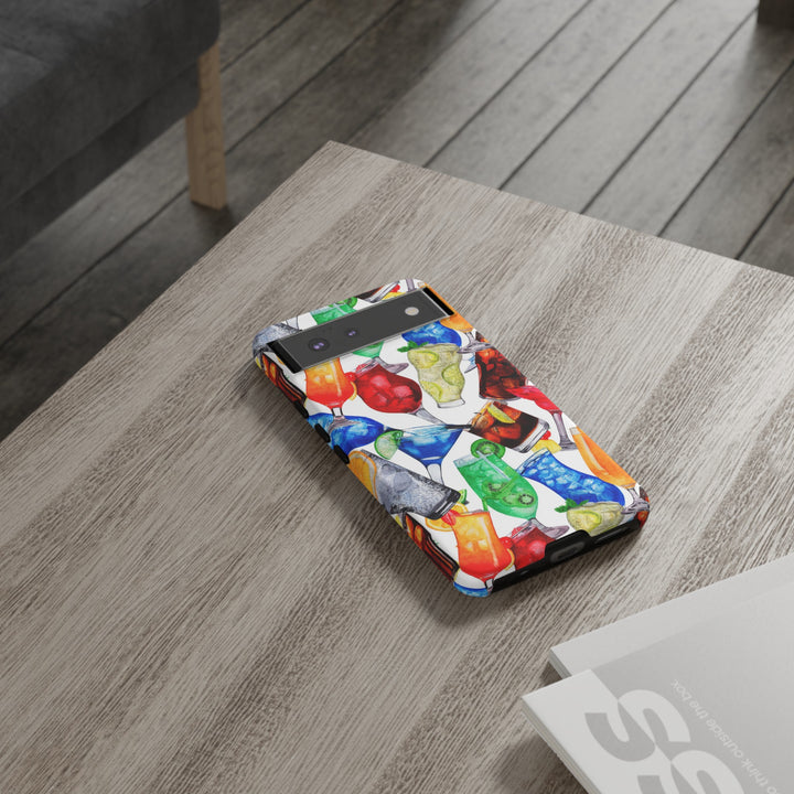Cute Samsung Case | Cool Iphone Case | Summer Fruit Cocktail, Samsung S24, S23, S22, S21, IPhone 15 Case | Iphone 14 Case, Iphone 13 Case - Studio40ParkLane