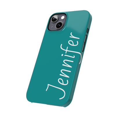 Personalized Initial Name Custom Slim Phone Cases for Iphone 16 Pro Max | iPhone 15 Case | iPhone 15 Pro Max Case, Iphone 14, 13, 12, 11, 10, 8, 7 - Studio40ParkLane