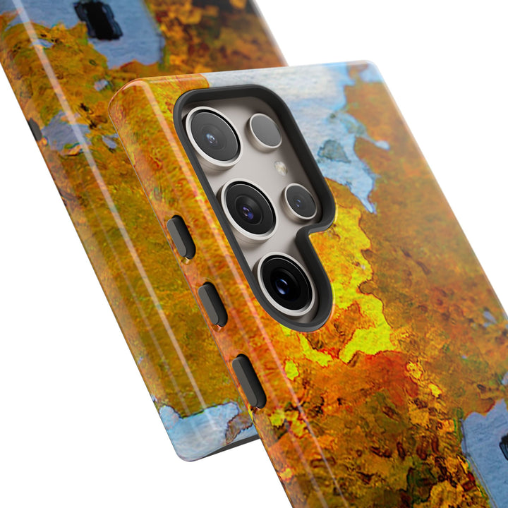 Impact Resistant, Fall Leaves Watercolor, Cute Phone Cases for Samsung S24, S23, S22, S21, IPhone 15 pro Iphone 14 pro Iphone 13 IPhone 12 Iphone 11 - Studio40ParkLane