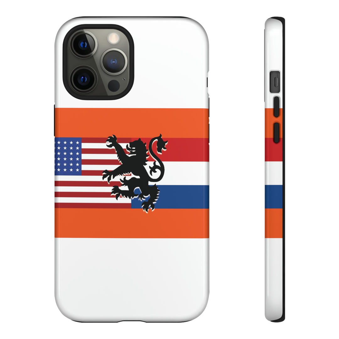 Cute IPhone Case | iPhone 15 Case | iPhone 15 Pro Max Case, Iphone 14 Case, Iphone 14 Pro Max Case IPhone Case for Art Lovers, Dutch US Flag - Studio40ParkLane