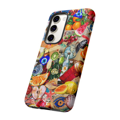 Fruity European Summer Impact Resistant Cute Phone Cases for Samsung S24, S23, S22, S21, IPhone 15 pro Iphone 14 pro Iphone 13 IPhone 12 Iphone 11