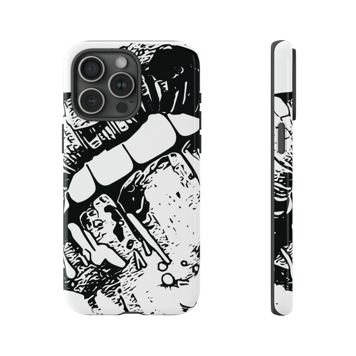 Cute IPhone Case | iPhone 15 Case | iPhone 15 Pro Max Case, Iphone 14 Case, Iphone 14 Pro Max Case IPhone Case for Art Lovers, Lips Smile - Studio40ParkLane