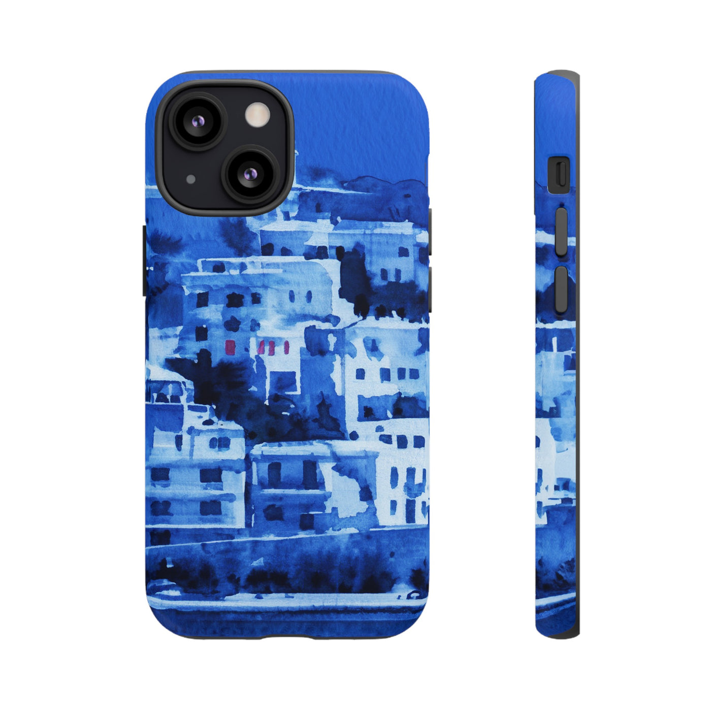 Impact Resistant, Greece House, Cute Phone Cases for Samsung S24, S23, S22, S21, IPhone 15 pro Iphone 14 pro Iphone 13 IPhone 12 Iphone 11