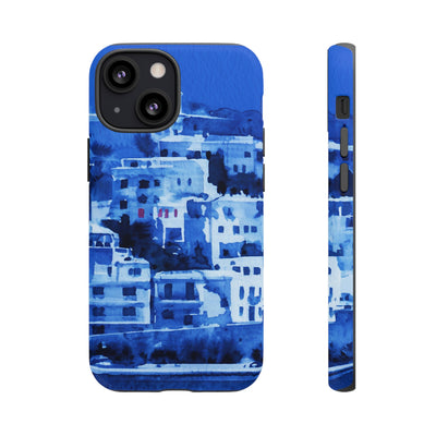 Impact Resistant, Greece House, Cute Phone Cases for Samsung S24, S23, S22, S21, IPhone 15 pro Iphone 14 pro Iphone 13 IPhone 12 Iphone 11