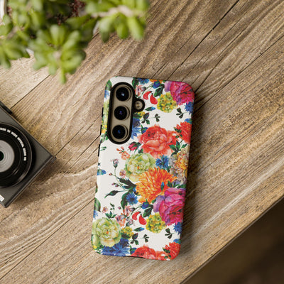 Premium Tough Spring Flowers Cute Phone Cases for Samsung S24, S23, S22, S21, S20, Plus and Ultra, Iphone 16 Pro Max,15, 14, 13, 12, 11, 10 - Studio40ParkLane
