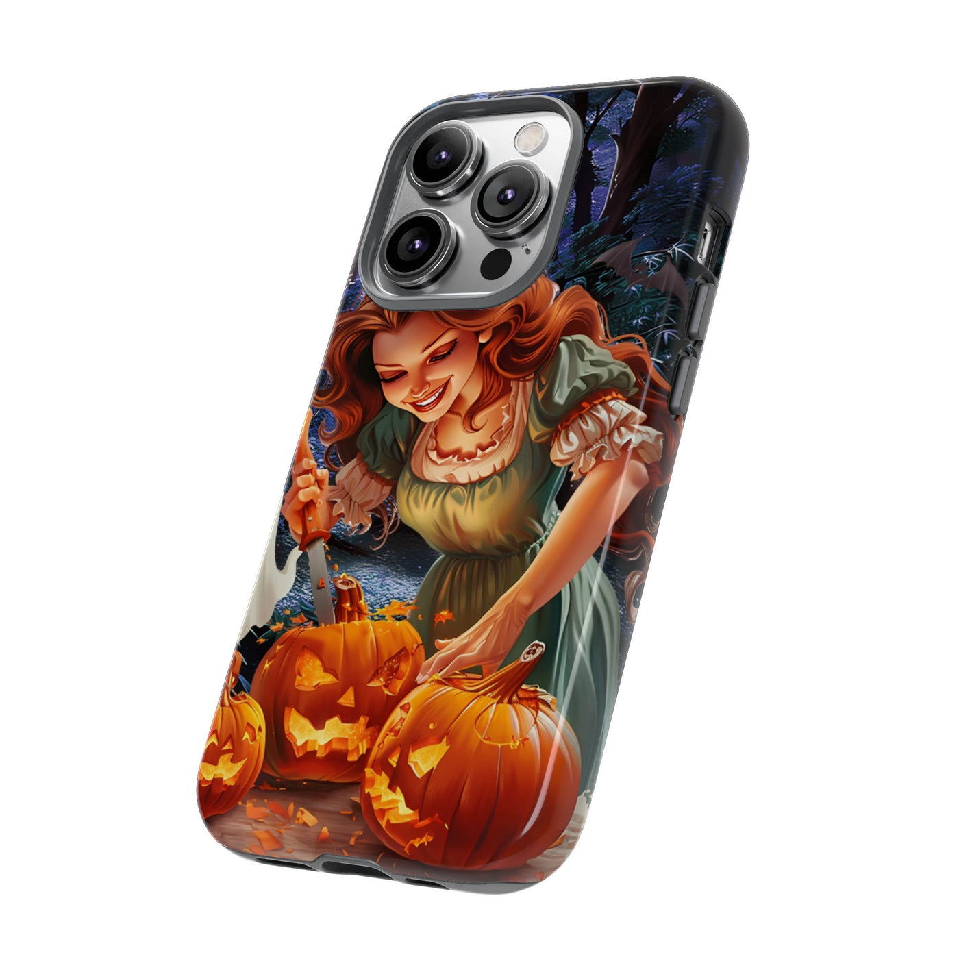 Autumn Fall Pumpkin Fairy Gift for Her Cute Phone Case for, Samsung Galaxy S24, S23, S22, S21, IPhone 16 Case | Iphone 15, Iphone 14, IPhone 13 Case