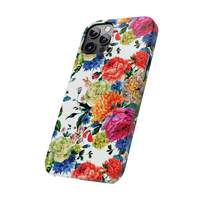 Slim Spring Flowers Gift for Her Cute Phone Cases for Iphone 16 Pro Max | iPhone 15 Case | iPhone 15 Pro Max Case, Iphone 14, 13, 12, 11, 10, 8, 7 - Studio40ParkLane
