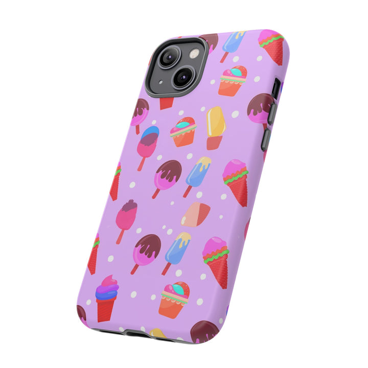 Cute Samsung Case | Cool Iphone Case | Summer Pink Ice - Cream, Samsung S24, S23, S22, S21, IPhone 15 Case | Iphone 14 Case, Iphone 13 Case - Studio40ParkLane