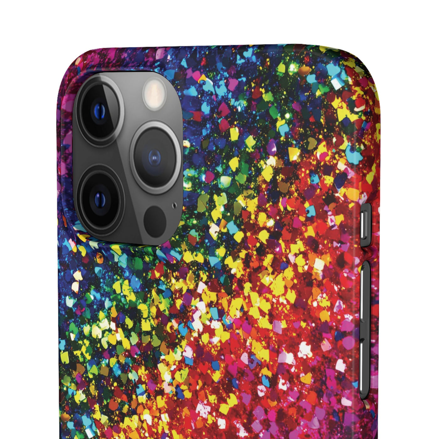 Snap Non-Glitter Muted Color Play on "Faux" Glitter Effect Cute Phone Cases for Samsung and Iphone, 16, 15, 14, S24, S23, S22, S21, S20, Plus and Ultra