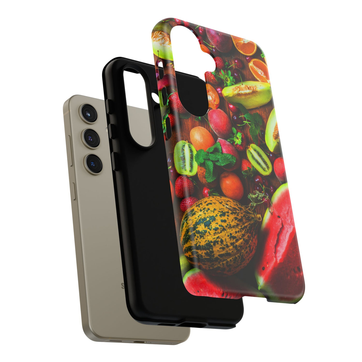 Fall Fruit Collage Cute Phone Case for, Samsung Galaxy S24, S23, S22, S21, IPhone 16 Case | Iphone 15, Iphone 14, IPhone 13 Case Mom Dad Gift