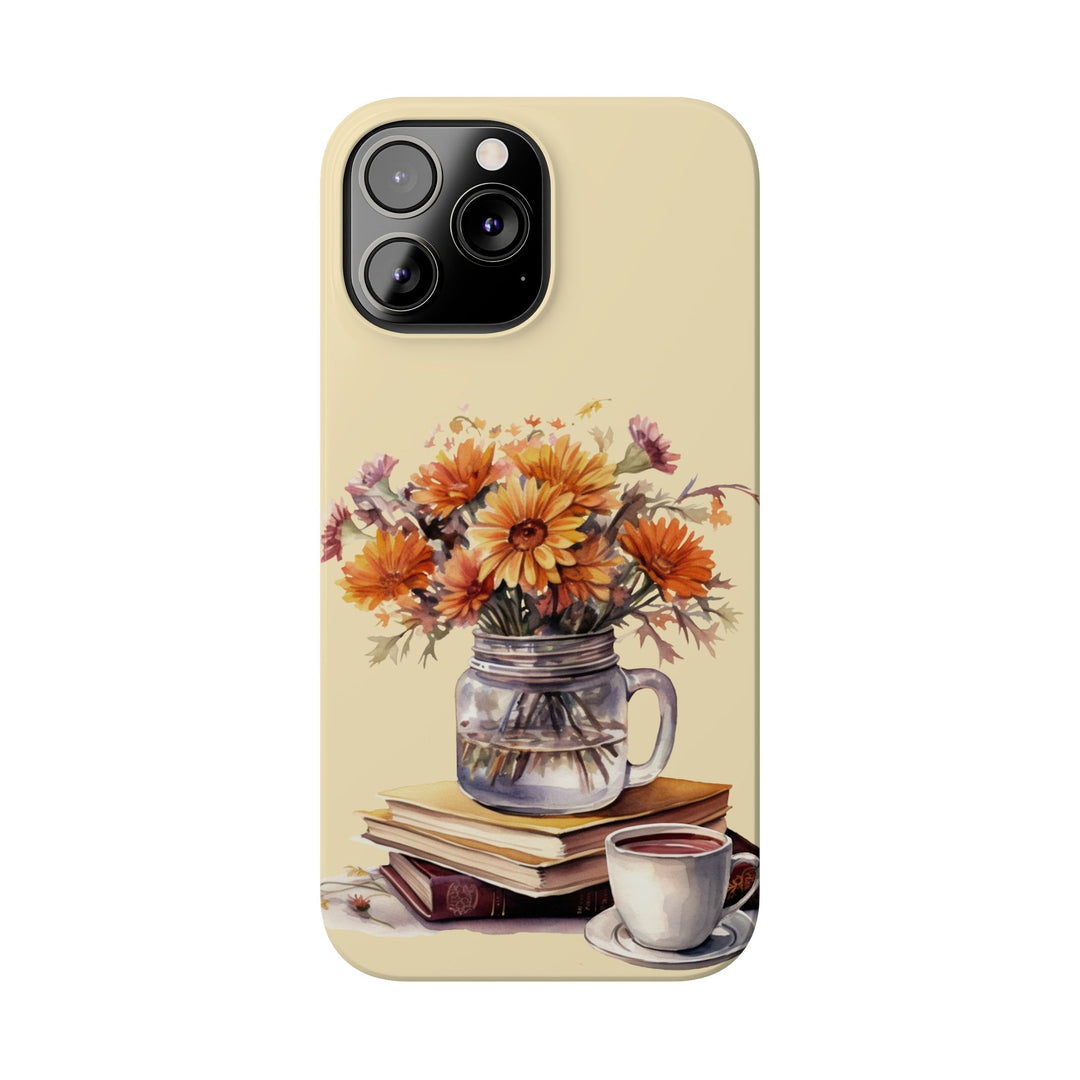 Slim Fall Autumn Leaves Cute Phone Cases for Iphone 16 | iPhone 15 Case | iPhone 15 Pro Max Case, Iphone 14, Iphone 14 Pro Max, Iphone 13, Slim Mom Dad Gift - Studio40ParkLane