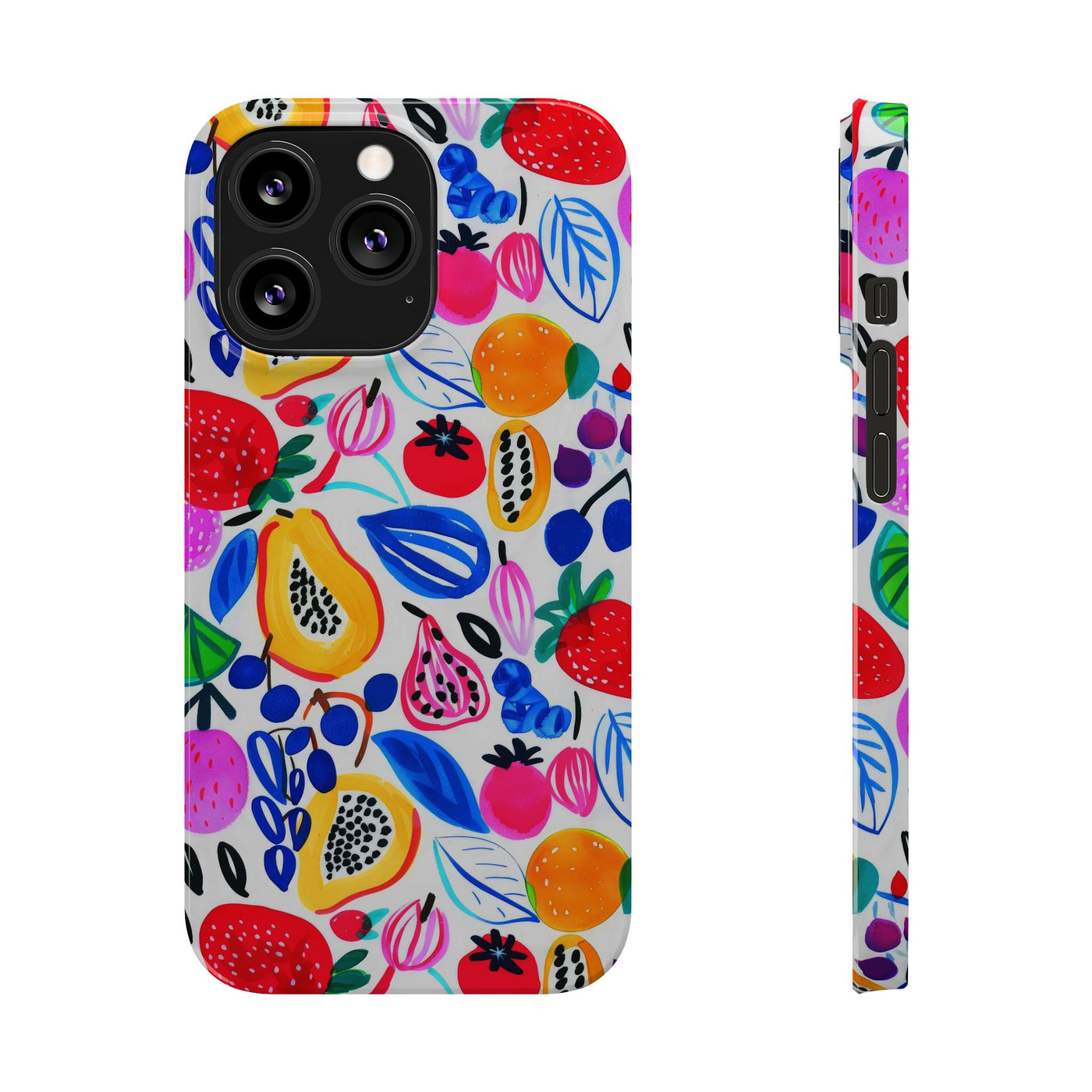 Slim Summer Fruit Cute Phone Cases for Iphone 16 Case | iPhone 15 Case | iPhone 15 Pro Max Case, Iphone 14, Iphone 14 Pro Max, Iphone 13