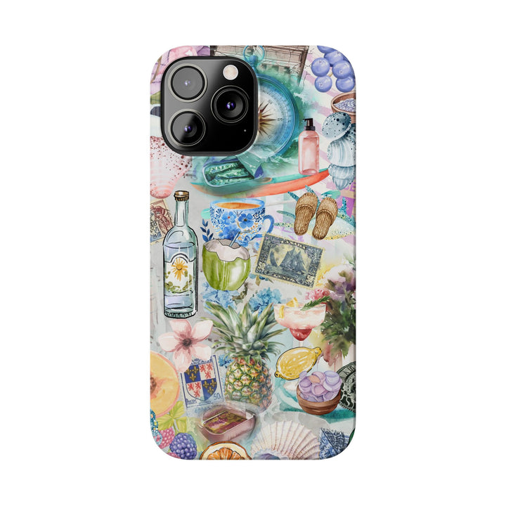 Slim Travel Coquette Collage Slim Cute Phone Cases for Iphone | iPhone 15 Case | iPhone 15 Pro Max Case, Iphone 14, Iphone 14 Pro Max, Iphone 13 - Studio40ParkLane