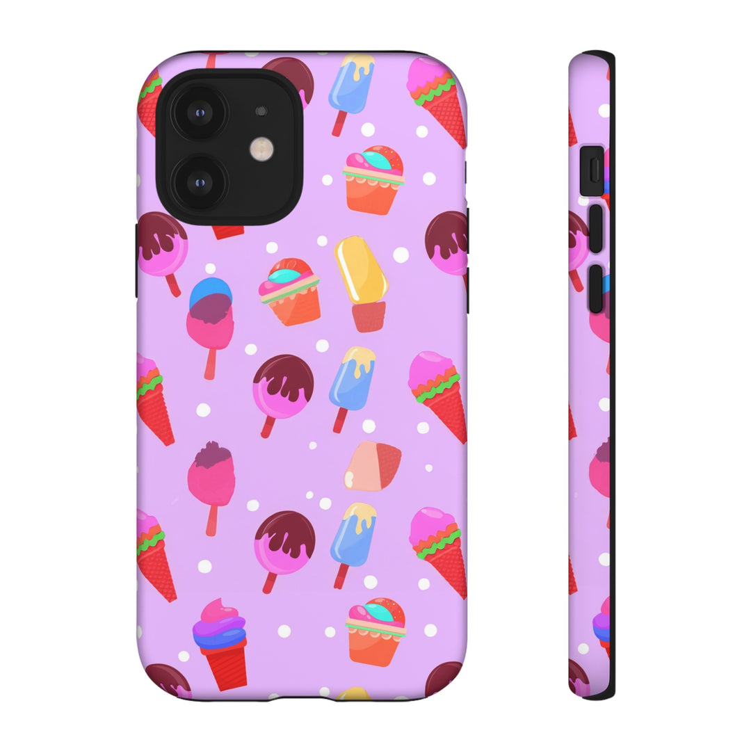 Cute Samsung Case | Cool Iphone Case | Summer Pink Ice - Cream, Samsung S24, S23, S22, S21, IPhone 15 Case | Iphone 14 Case, Iphone 13 Case - Studio40ParkLane