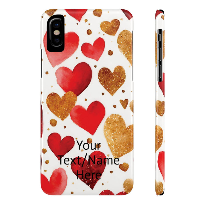 Slim Custom Personalized Valentine Love Gift for Her Cute Phone Cases for Iphone 16 Pro Max | iPhone 15 Case | iPhone 15 Pro Max Case, Iphone 14 - Studio40ParkLane