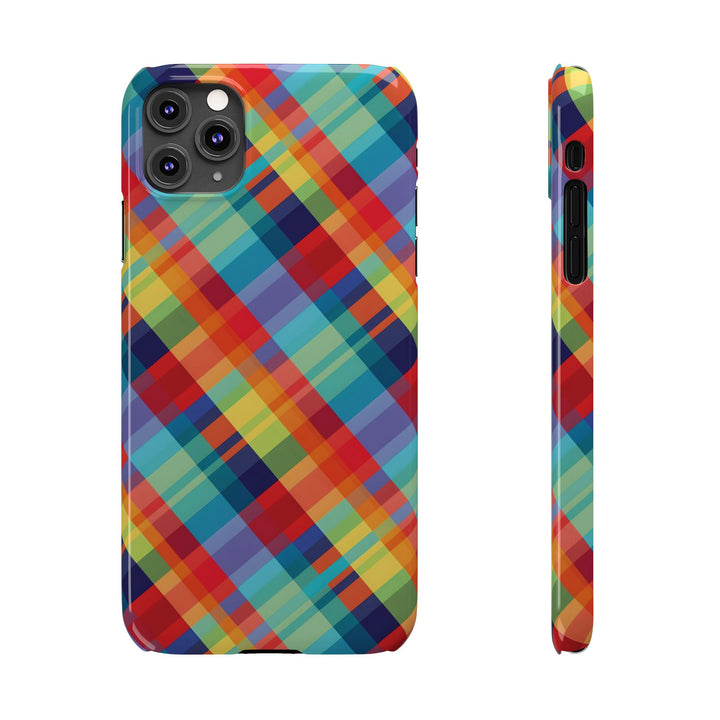Slim Checkered Plaid Gift for Her Cute Phone Cases for Iphone 16 Pro Max | iPhone 15 Case | iPhone 15 Pro Max Case, Iphone 14, 13, 12, 11, 10, 8, 7 - Studio40ParkLane