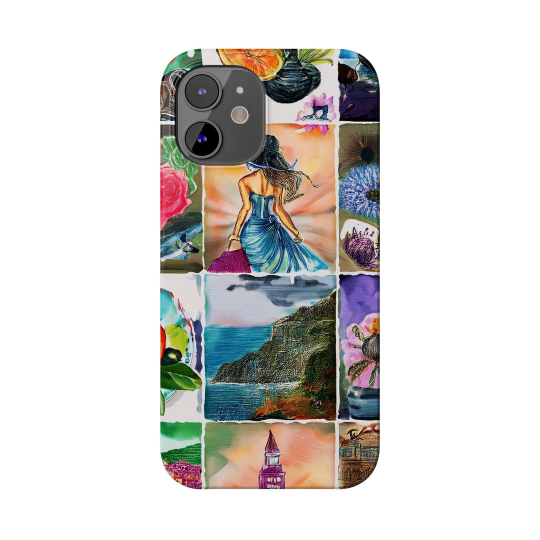 Slim Travel Coquette Collage Slim Cute Phone Cases for Iphone | iPhone 15 Case | iPhone 15 Pro Max Case, Iphone 14, Iphone 14 Pro Max, Iphone 13 - Studio40ParkLane