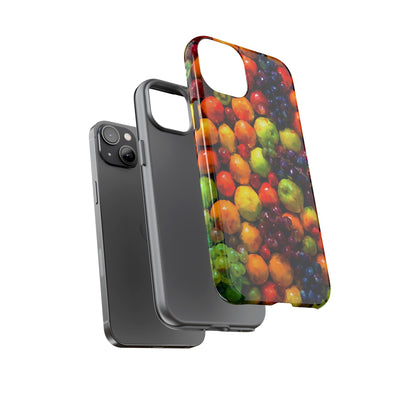 Impact Resistant, Fall Fruit, Cute Phone Cases for Samsung S24, S23, S22, S21, IPhone 15 pro Iphone 14 pro Iphone 13 IPhone 12 Iphone 11