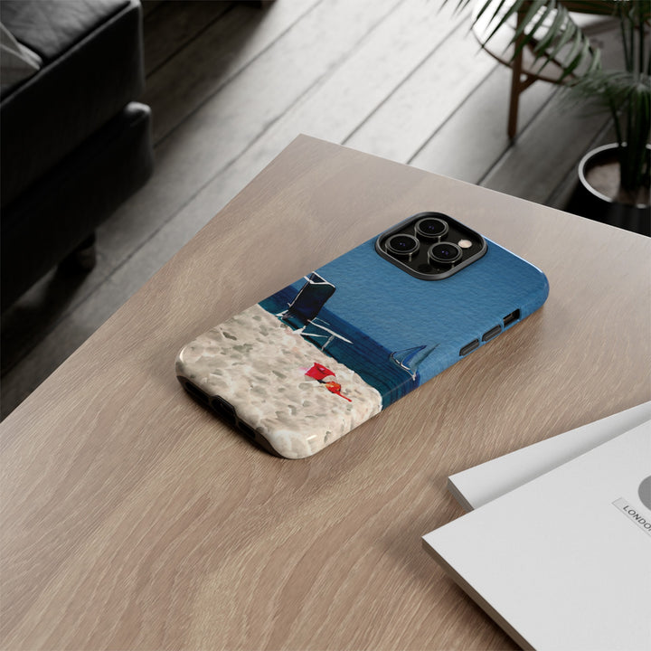 Cute Samsung Case | Cool Iphone Case | Summer Blue Beach Chair, Samsung S24, S23, S22, S21, IPhone 15 Case | Iphone 14 Case, Iphone 13 Case - Studio40ParkLane