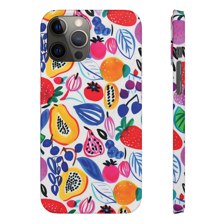 Snap Cute Custom Phone Case, Summer Fruit case for iPhone 18 17 16 15 14 13 12 Pro Max, Samsung S26 S25 S24 S23 Ultra Protective Phone Case - Studio40ParkLane