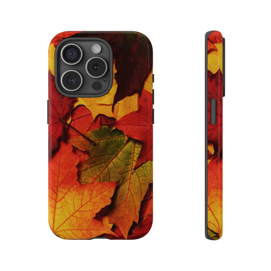 Autumn Fall Leaves Gift Cute Phone Case for, Samsung Galaxy S24, S23, S22, S21, IPhone 16 Case | Iphone 15, Iphone 14, IPhone 13 Case Mom Dad Gift - Studio40ParkLane