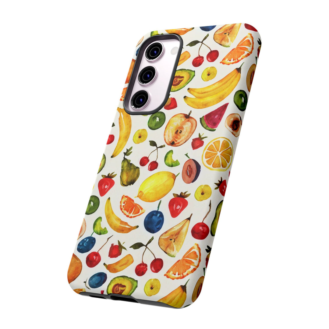 Impact Resistant, Mixed Fruits, Cute Phone Cases for Samsung S24, S23, S22, S21, IPhone 15 pro Iphone 14 pro Iphone 13 IPhone 12 Iphone 11 - Studio40ParkLane