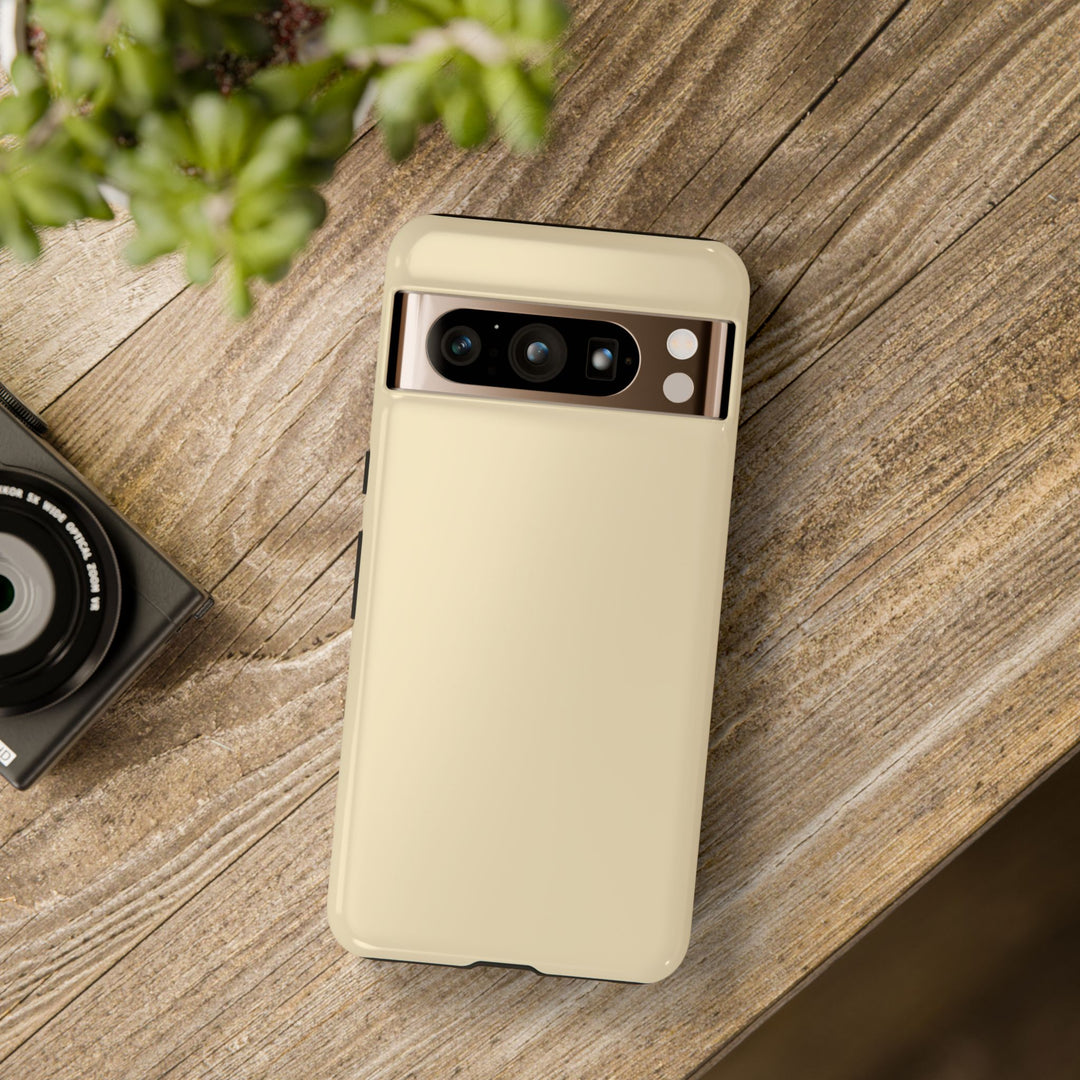 Premium Tough Pale Yellow Gift for Her Cute Phone Cases for Samsung S25 S24, S23, S22, S21, Iphone, 16, 15, 14, 13 Pro Max Ultra - Studio40ParkLane