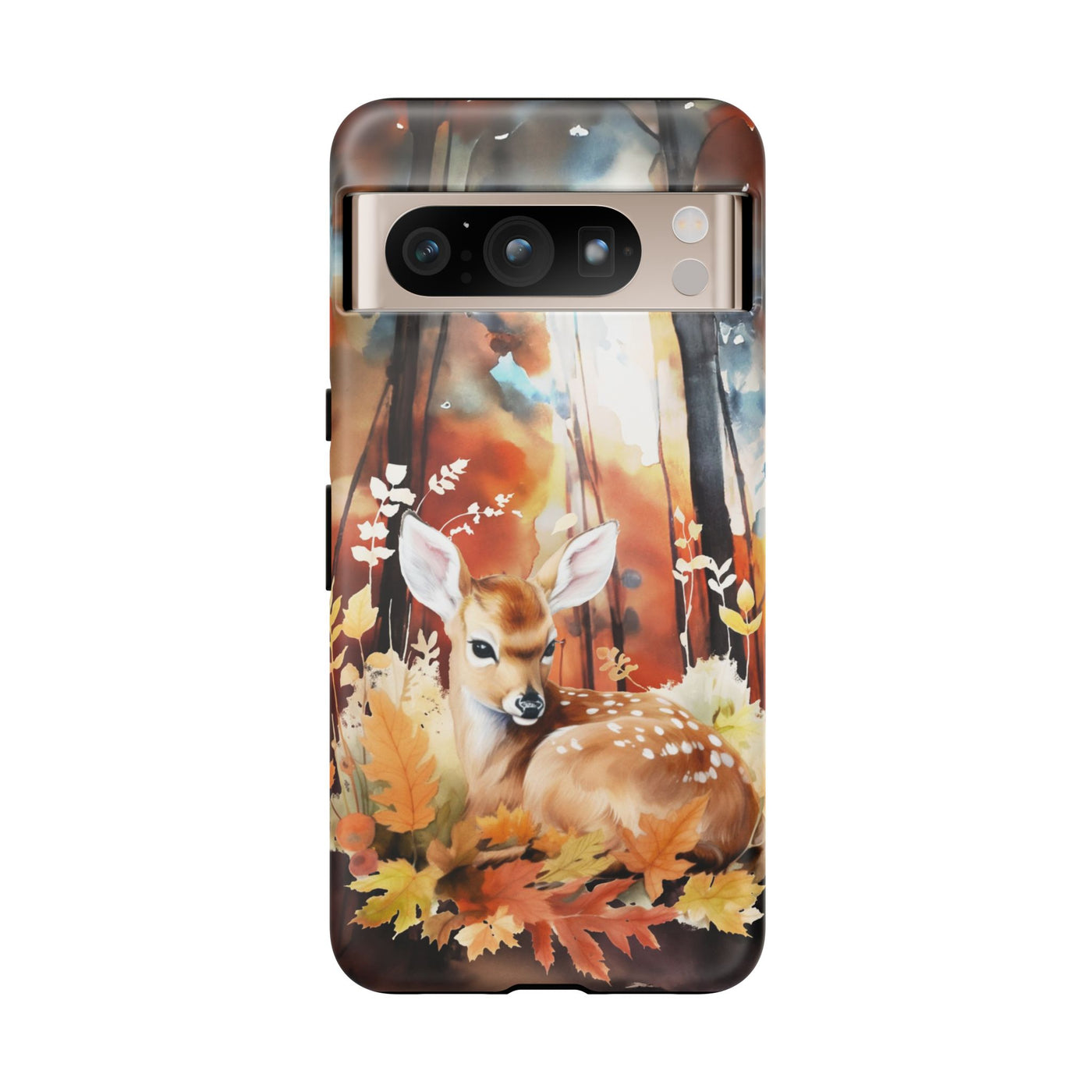 Autumn Fall Deer Forest Gift for Her Cute Phone Case for, Samsung Galaxy S24, S23, S22, S21, IPhone 16 Case | Iphone 15, Iphone 14, IPhone 13 Case