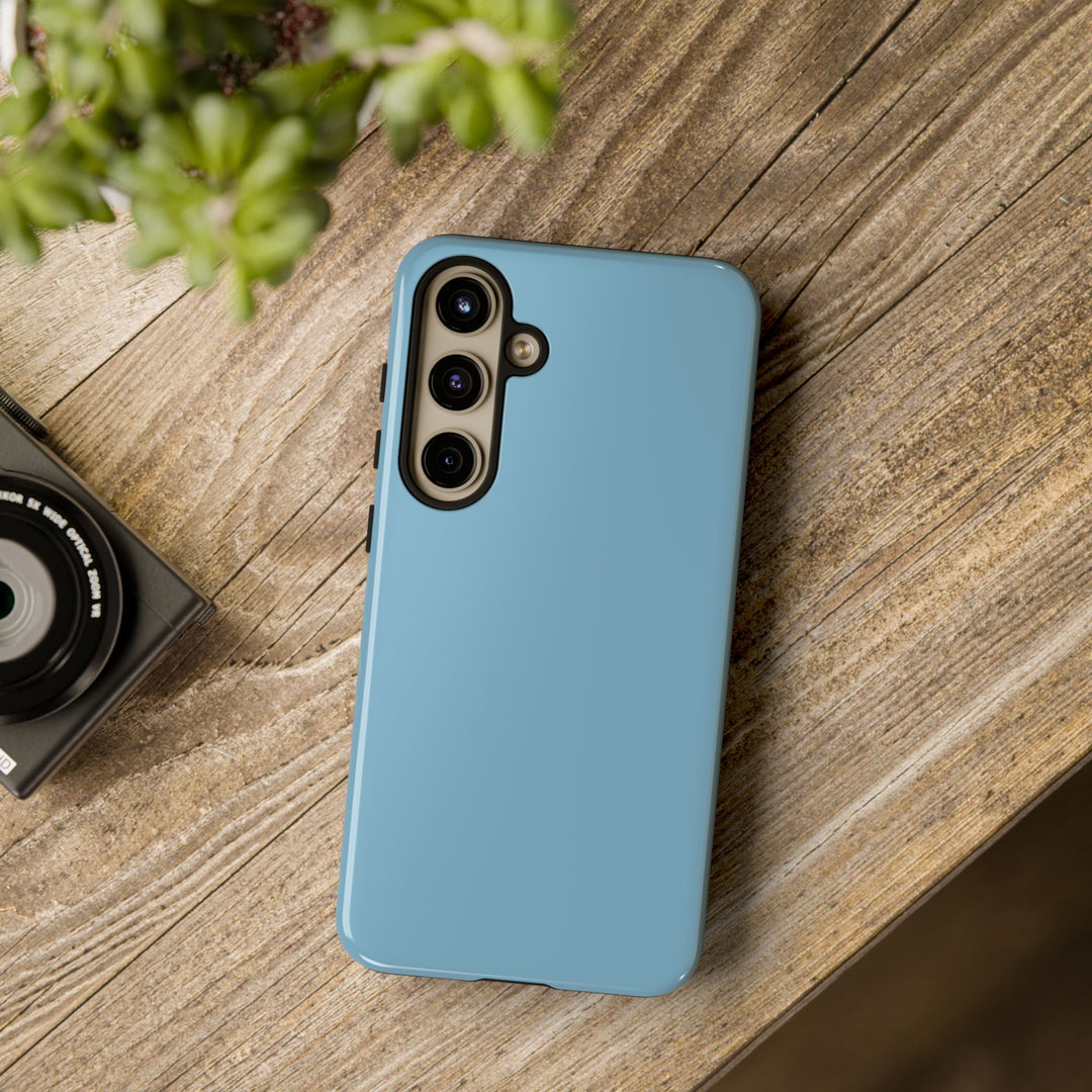 Premium Tough Sky Baby Blue Gift for Her Cute Phone Cases for Samsung S25 S24, S23, S22, S21, Iphone, 16, 15, 14, 13 Pro Max Ultra - Studio40ParkLane