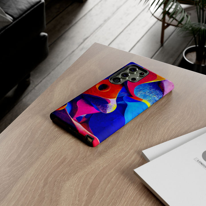 Impact Resistant, Abstract Shapes, Cute Phone Cases for Samsung S24, S23, S22, S21, IPhone 15 pro Iphone 14 pro Iphone 13 IPhone 12 Iphone 11 - Studio40ParkLane