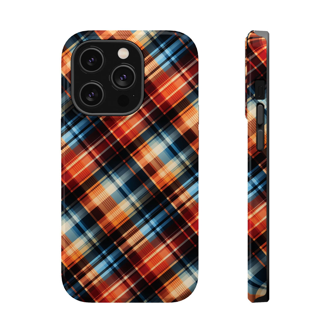 Checkered Plaid Magsafe Gift for Her Cute Phone Case for Iphone, | iPhone 16 | iPhone 15 Pro Max, Iphone 14 Pro Max, 13 12 11 10 9 8 7 - Studio40ParkLane