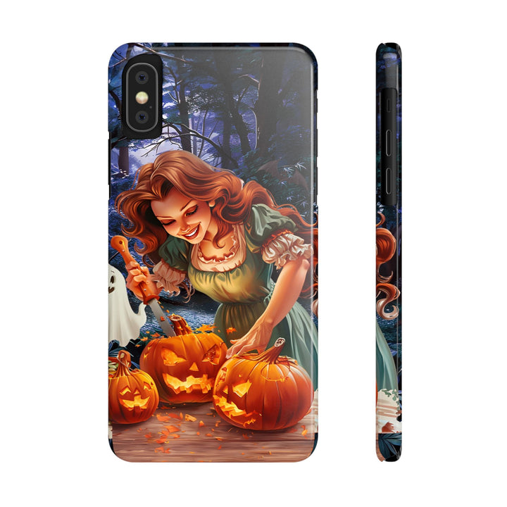 Slim Fall Autumn Pumpkin Fairy Gift for Her Cute Phone Cases for Iphone 16 | iPhone 15 Case | iPhone 15 Pro Max Case, Iphone 14, Iphone 14 Pro Max, Iphone 13, Slim - Studio40ParkLane