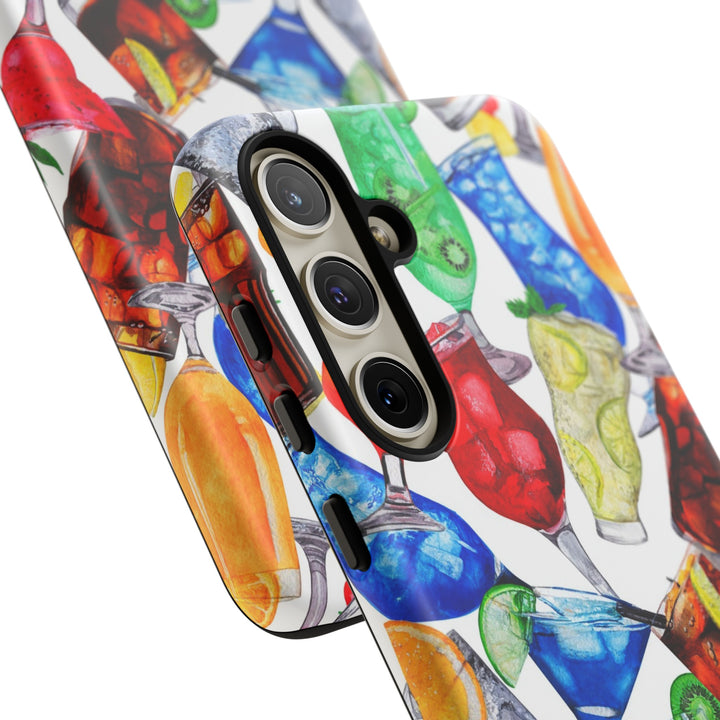 Cute Samsung Case | Cool Iphone Case | Summer Fruit Cocktail, Samsung S24, S23, S22, S21, IPhone 15 Case | Iphone 14 Case, Iphone 13 Case - Studio40ParkLane