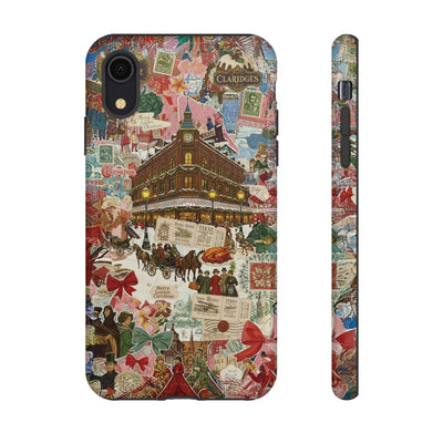 Aesthetic Tough London Coquette Collage Premium Phone Case - For iPhone 17 Pro Max iPhone 16 Pro iPhone 15 Iphone 14 Plus 13 Pro 12 11 10 XR - Studio40ParkLane
