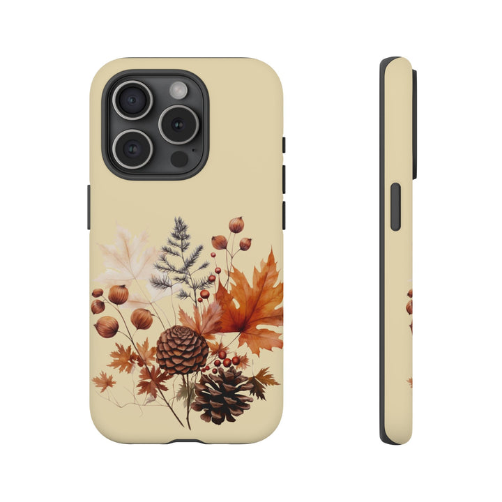 Fall Leaves Foliage Cute Phone Case for, Samsung Galaxy S24, S23, S22, S21, IPhone 16 Case | Iphone 15, Iphone 14, IPhone 13 Case Mom Dad Gift - Studio40ParkLane