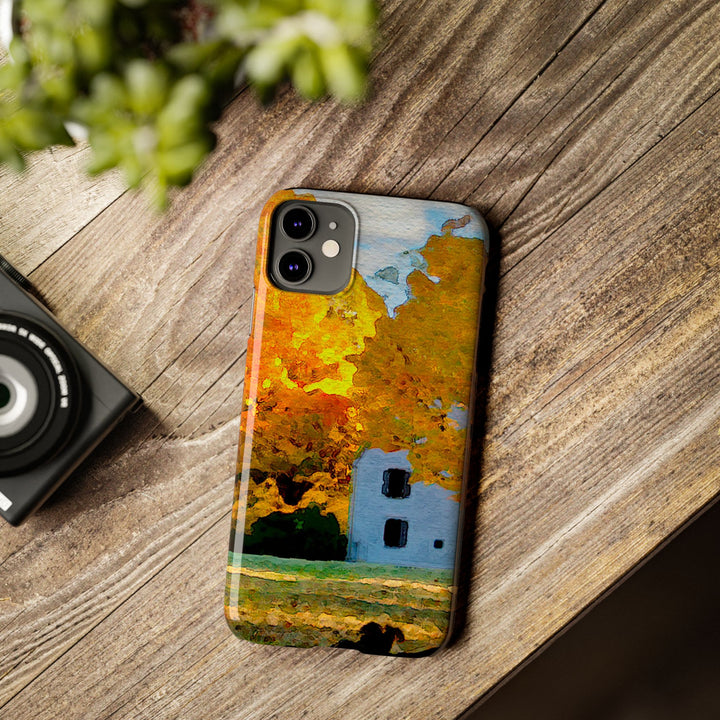 Slim Cute Phone Cases for Iphone - | iPhone 15 Case | iPhone 15 Pro Max Case, Iphone 14 Case, Iphone 14 Pro Max, Iphone 13, New England Fall Leaves - Studio40ParkLane
