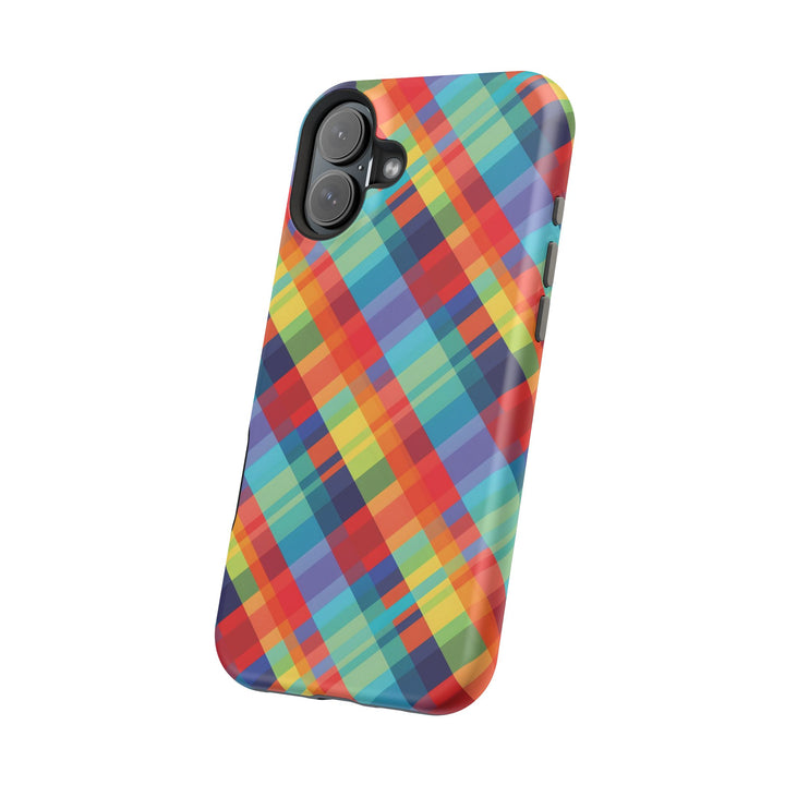 Checkered Plaid Magsafe Gift for Her Cute Phone Case for Iphone, | iPhone 16 | iPhone 15 Pro Max, Iphone 14 Pro Max, 13 12 11 10 9 8 7 - Studio40ParkLane