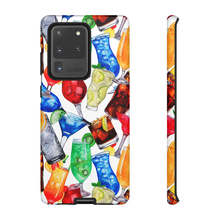 Cute Samsung Case | Cool Iphone Case | Summer Fruit Cocktail, Samsung S24, S23, S22, S21, IPhone 15 Case | Iphone 14 Case, Iphone 13 Case - Studio40ParkLane
